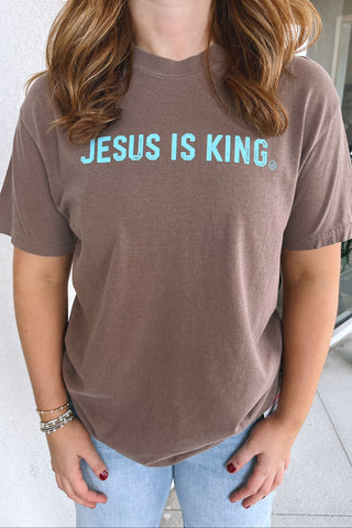 Jesus Is King Tee - Boutique EllaPar