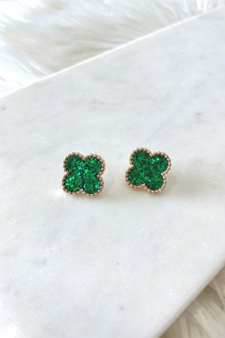 Shamrock Studs - Boutique EllaPar