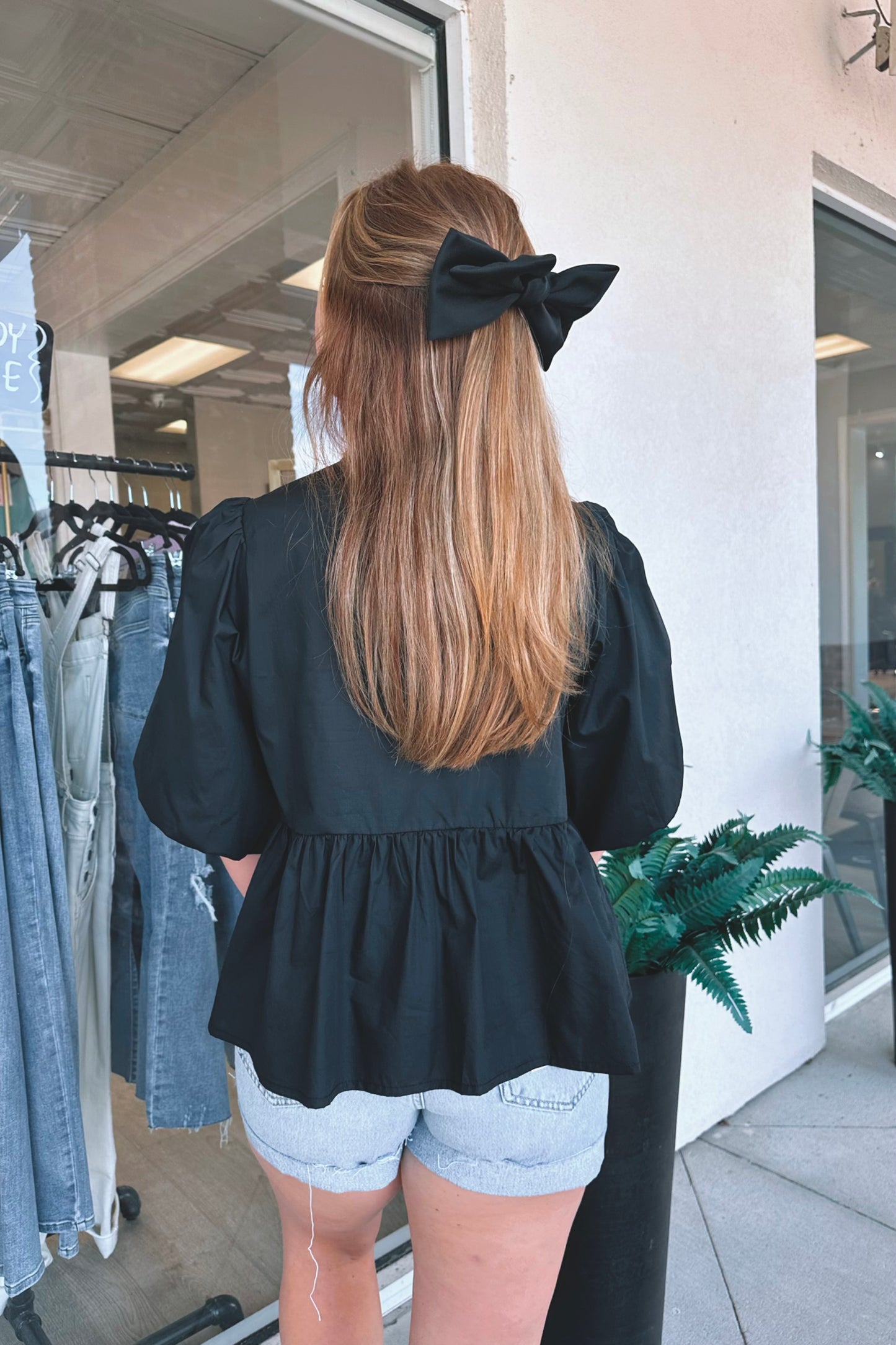 Karlee Tie-Front Blouse