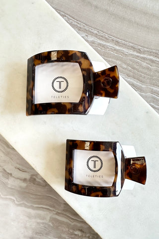 Square Teletie Flat Clip - Boutique EllaPar