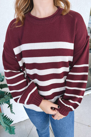 Winnie Striped Sweater