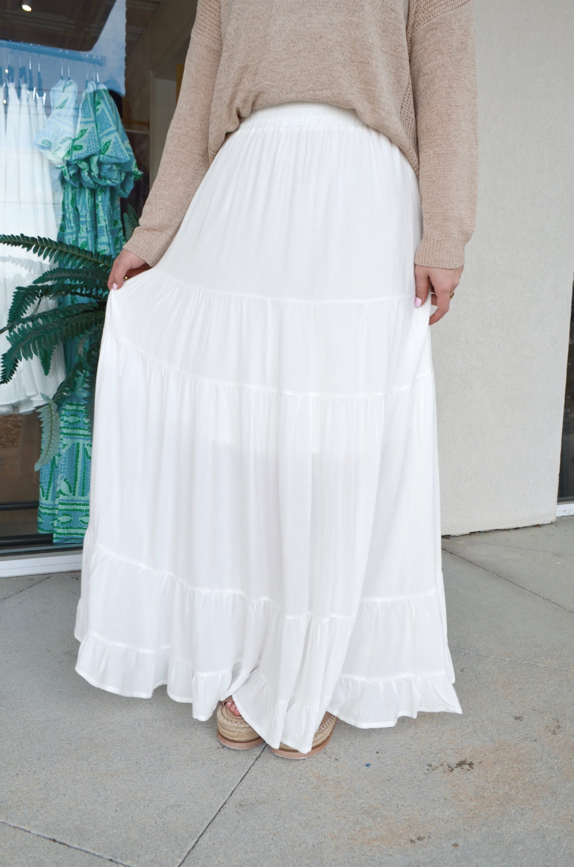 Caroline Maxi Skirt - Boutique EllaPar