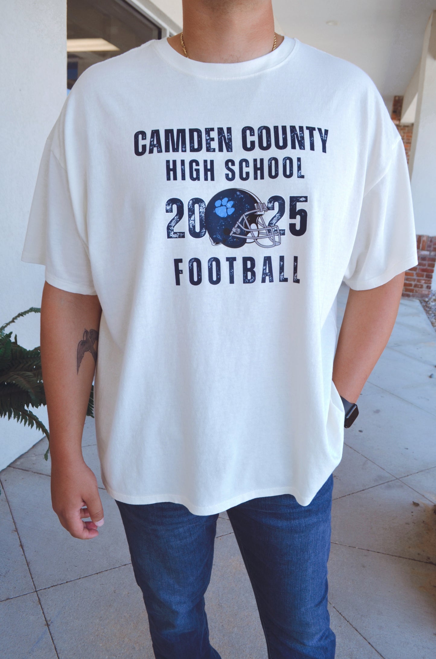 Oversized CCHS Graphic Tee