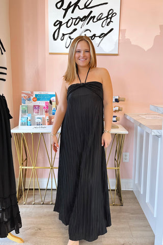 Acacia Halter Dress - Boutique EllaPar