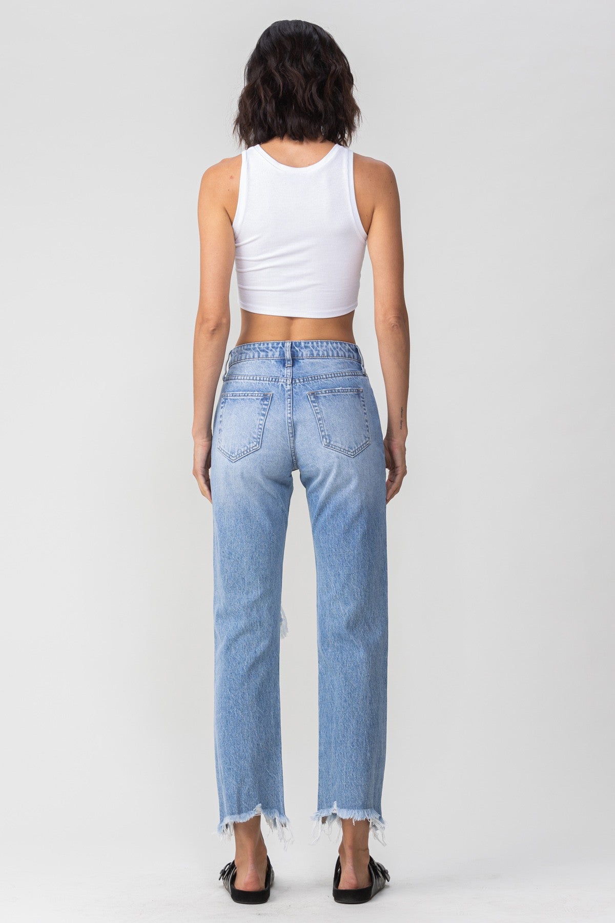 Bella Frayed Hem Jean