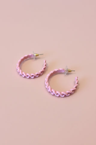 Blooming Braid Hoops