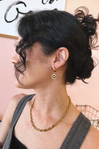 Kacie Numeral Earrings - Boutique EllaPar