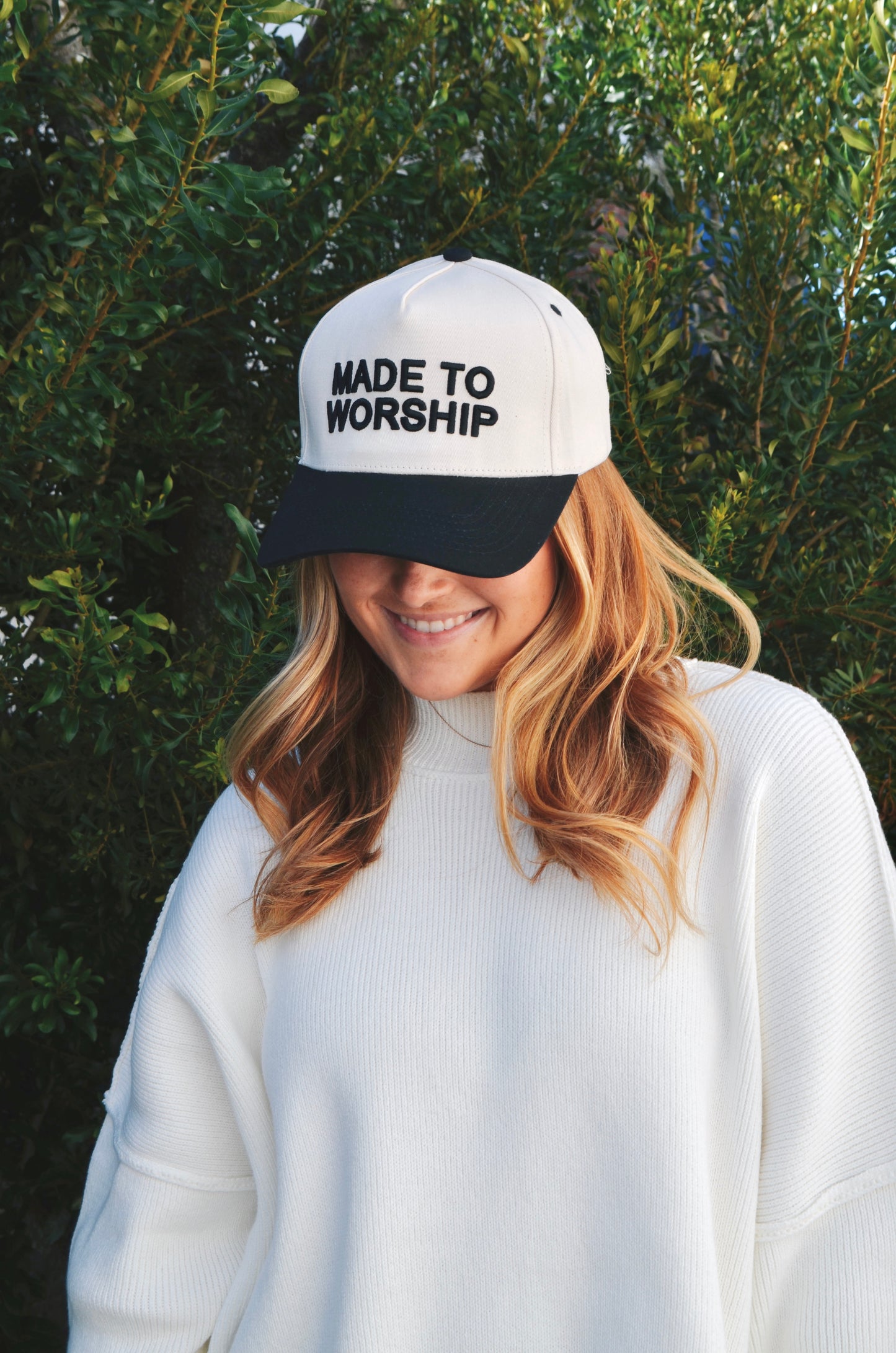 MADE TO WORSHIP Trucker Hat