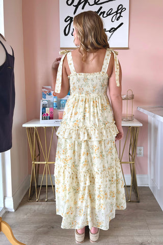 Isobel Floral Midi Dress