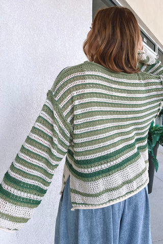 Seaside Crochet Sweater
