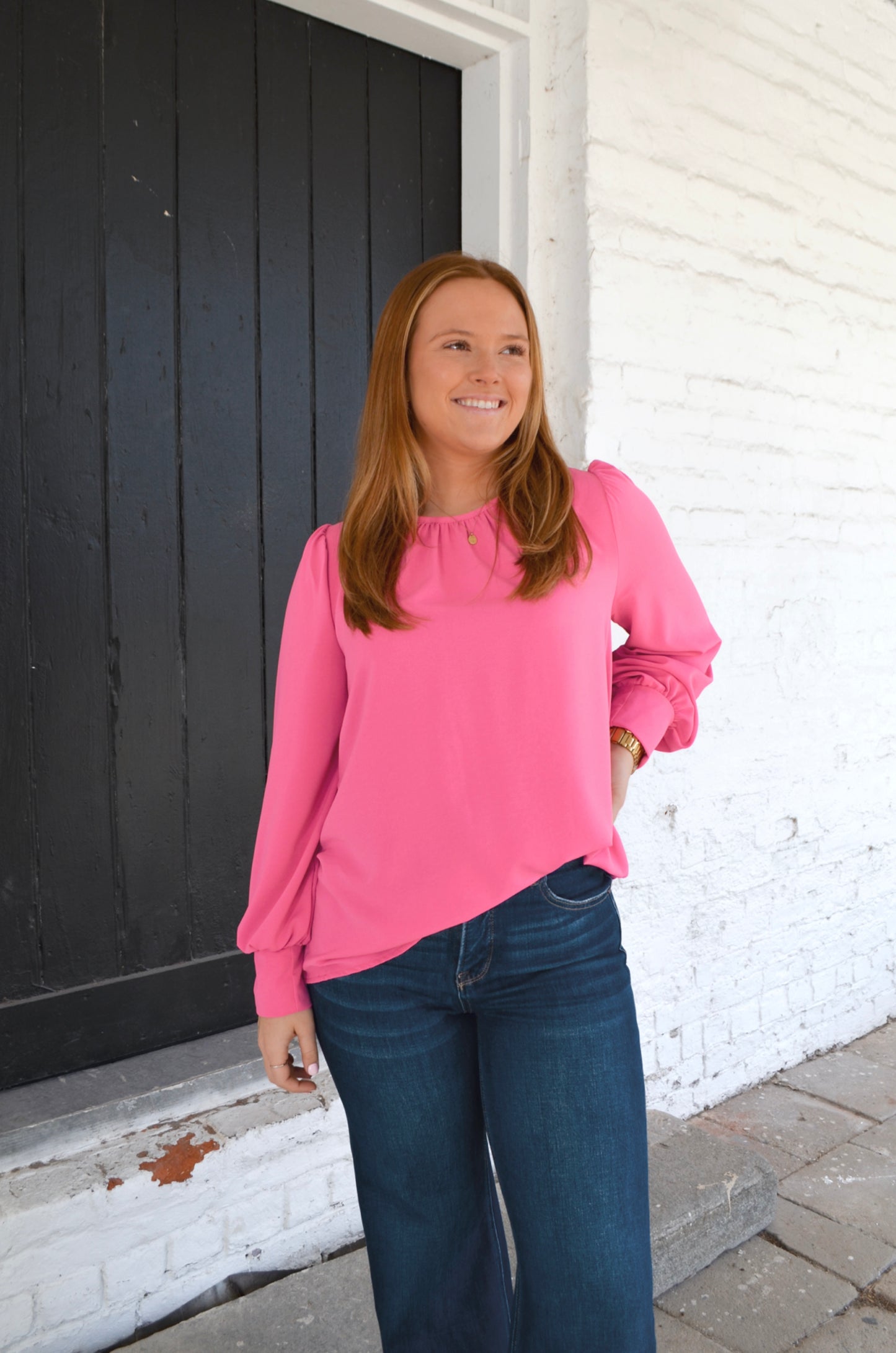 Victoria Woven Blouse