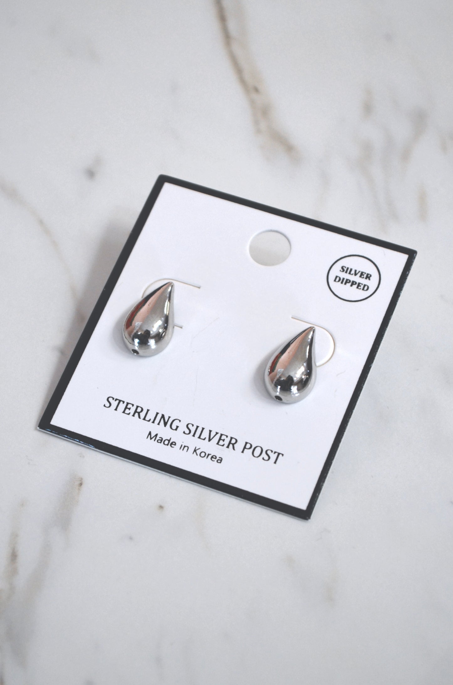 Bubble Teardrop Studs