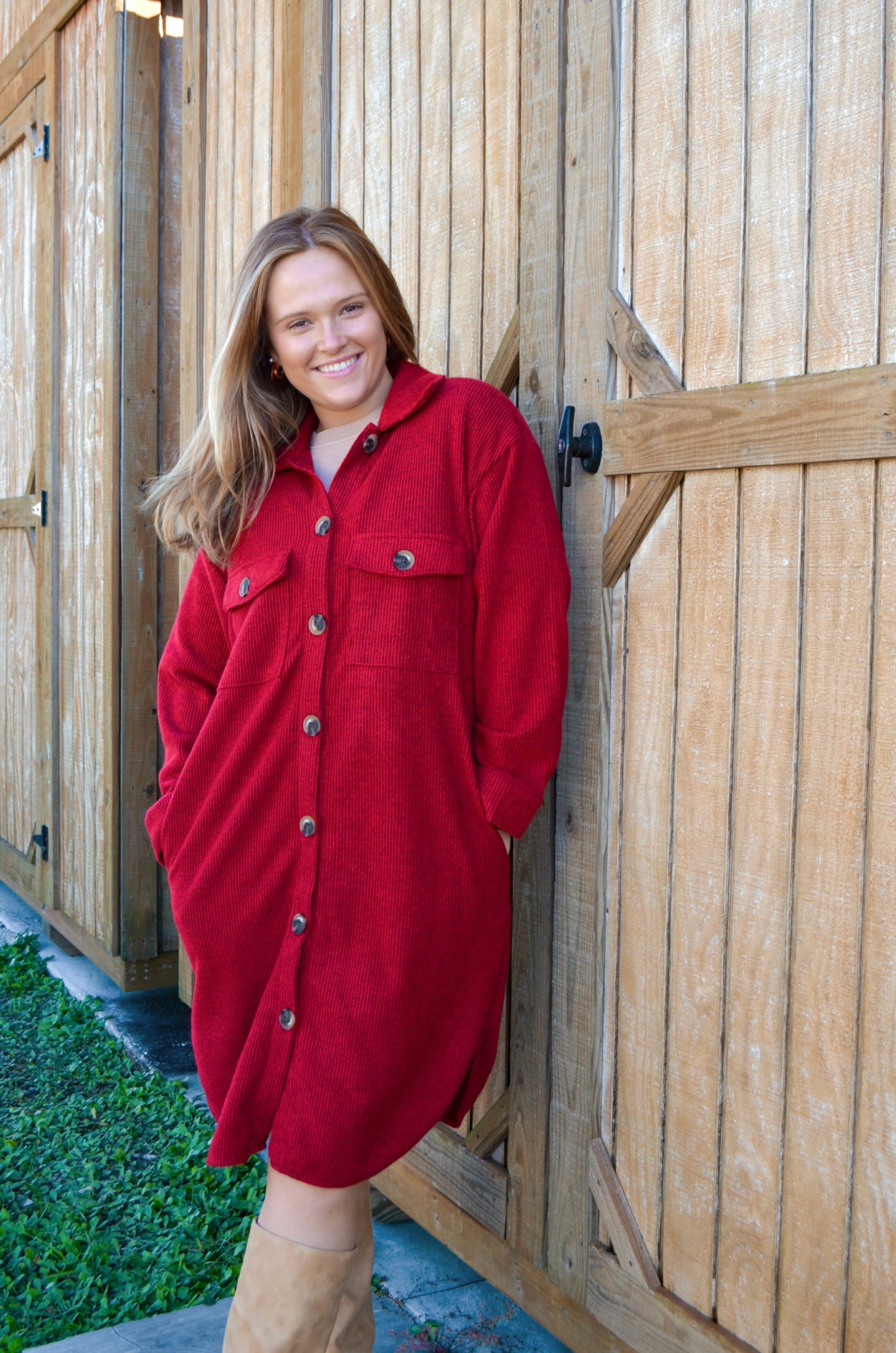 Merry Longline Shacket