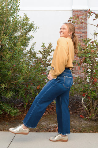 Jana Wide-Leg Jeans - Boutique EllaPar