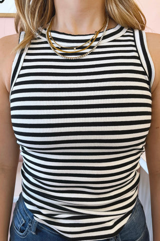 Sarah Striped Tank