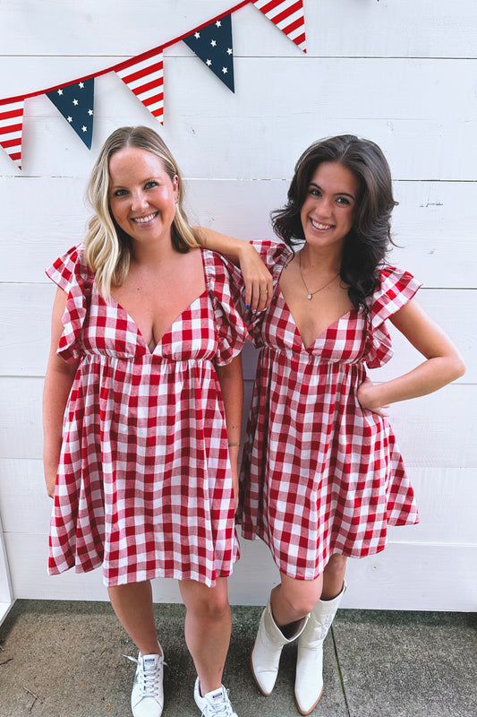 Liberty Gingham Dress