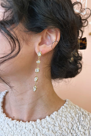 Andrea Dangle Earrings - Boutique EllaPar