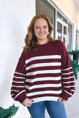 Winnie Striped Sweater