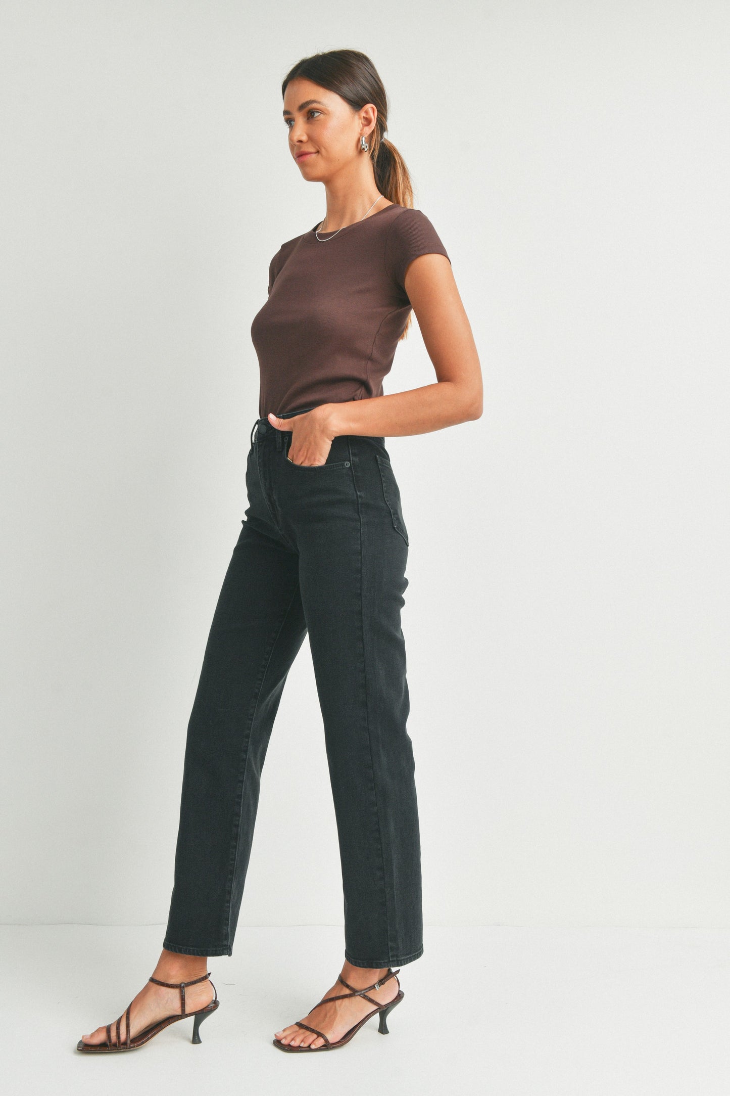 Charlee High Rise Dad Jeans