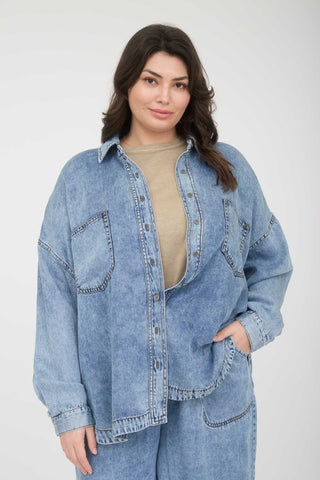Chessa Chambray Top