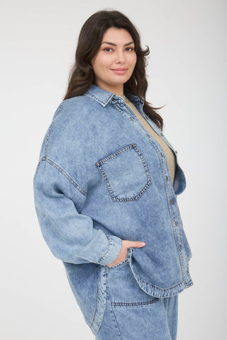 Chessa Chambray Top