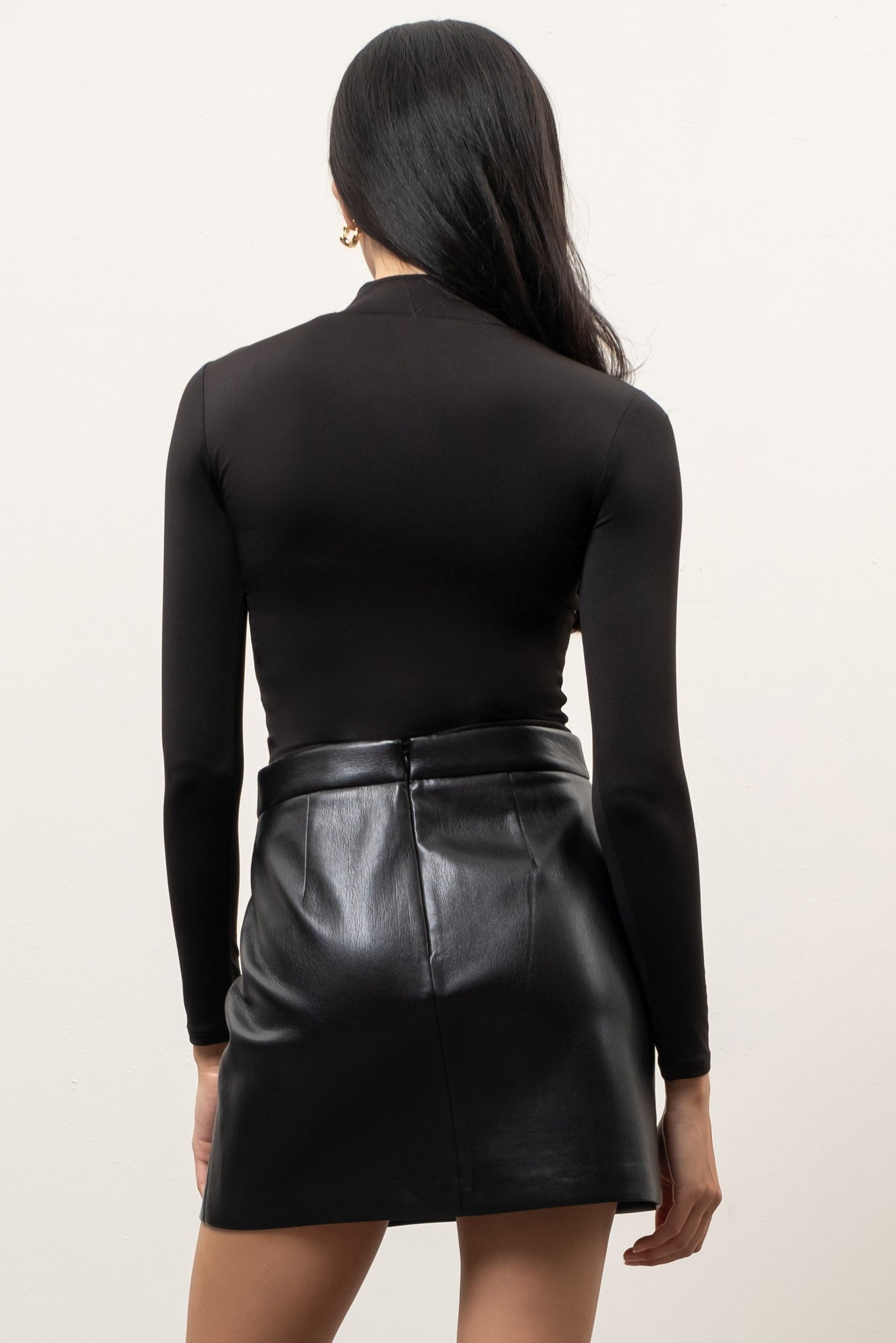 Classic Mock-Neck Top