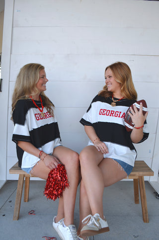 Georgia Varsity Top - Boutique EllaPar