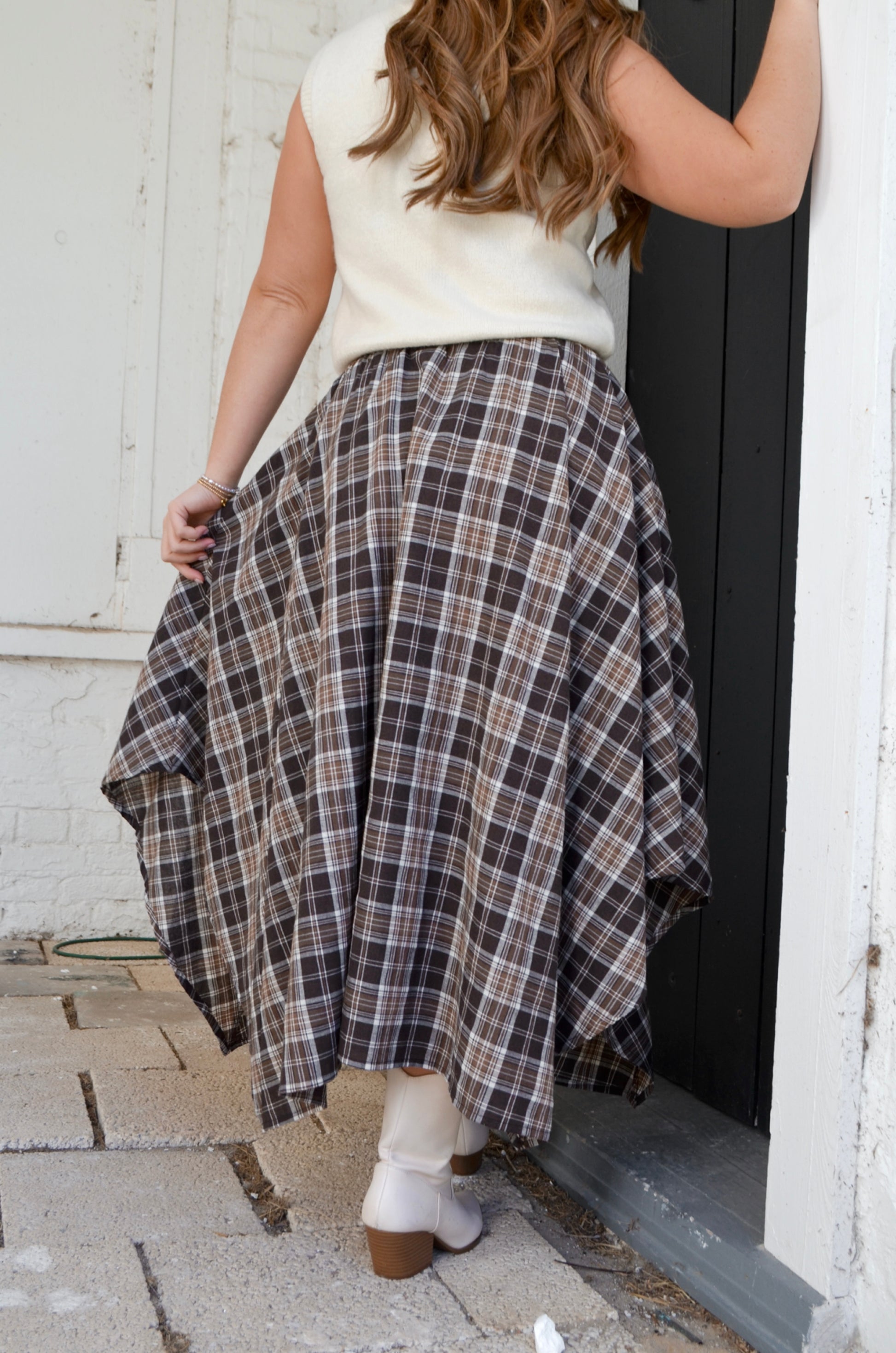 Laney Handkerchief Skirt - Boutique EllaPar