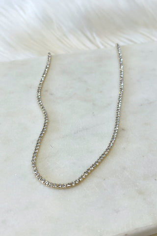 GD Tennis Necklace - Boutique EllaPar