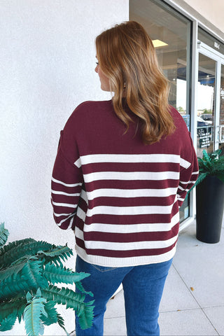 Winnie Striped Sweater