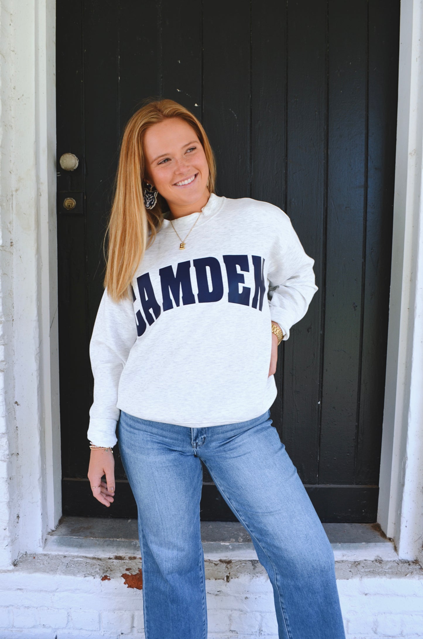 CAMDEN Mock Neck Sweatshirt