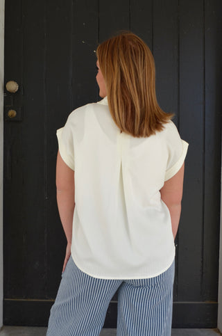 Easy Day Pocket Blouse - Boutique EllaPar