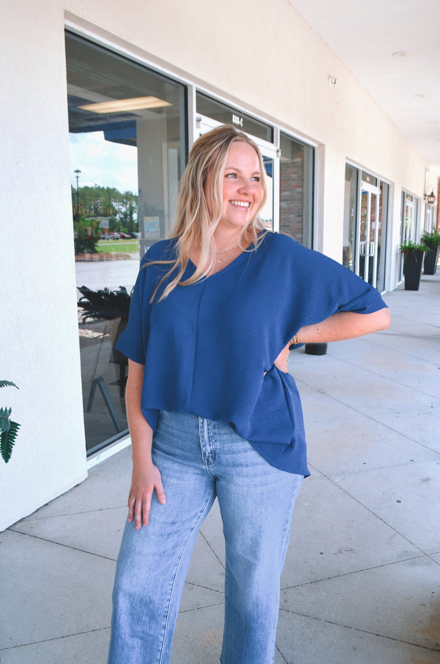 Airflow V-Neck Top