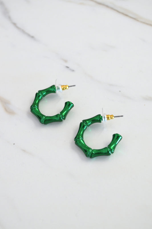 Metallic Hoops