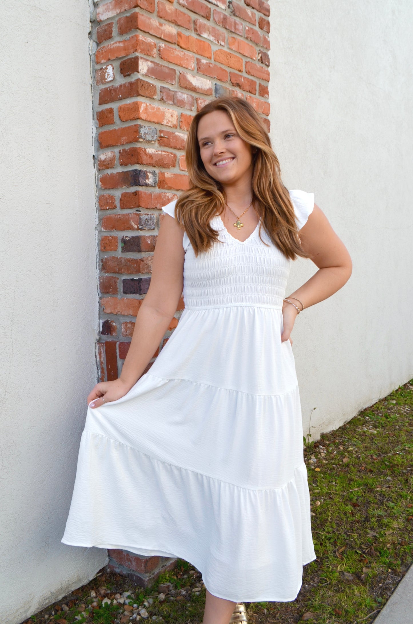 Maygen Midi Dress - Boutique EllaPar