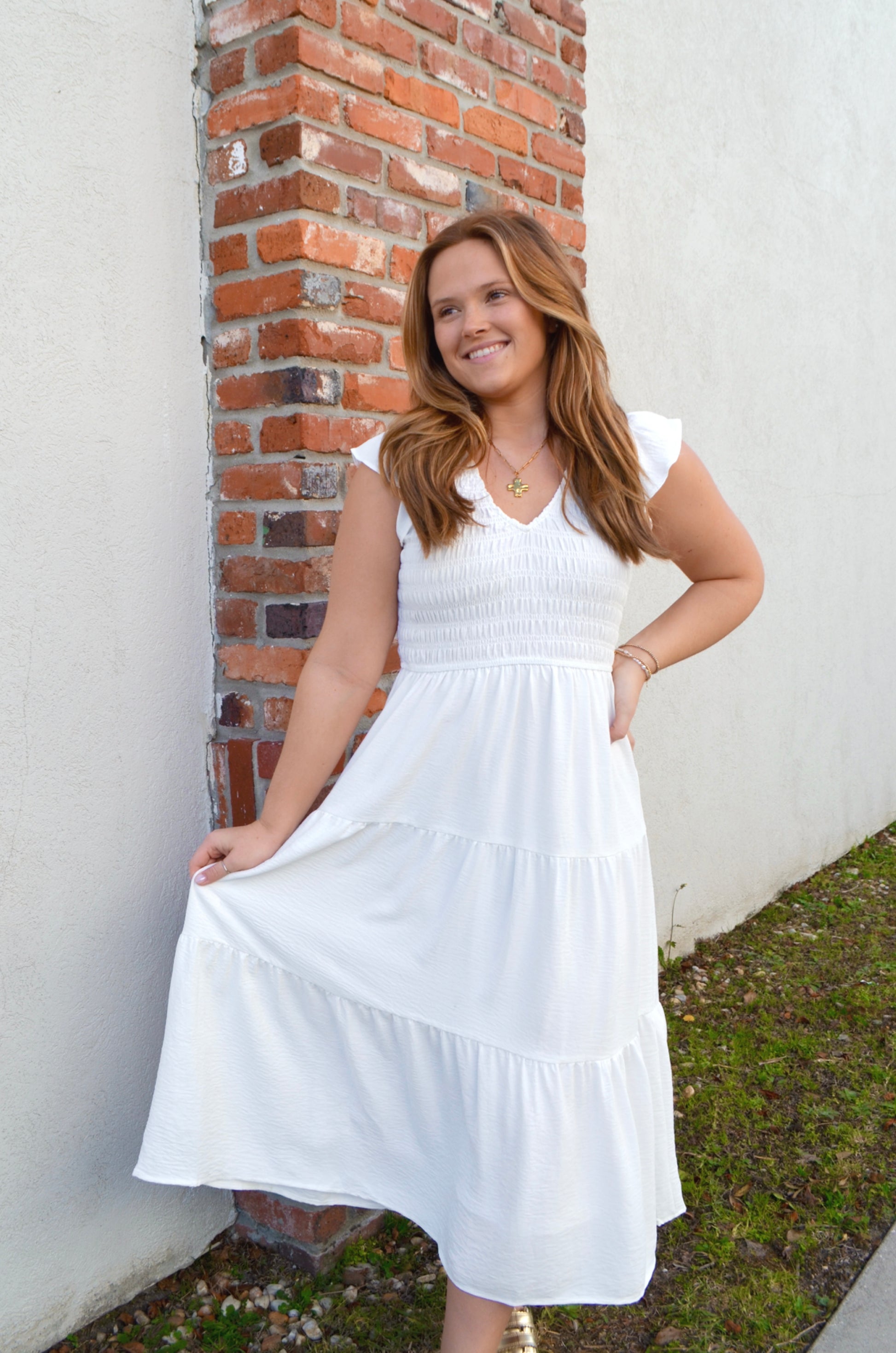 Maygen Midi Dress - Boutique EllaPar