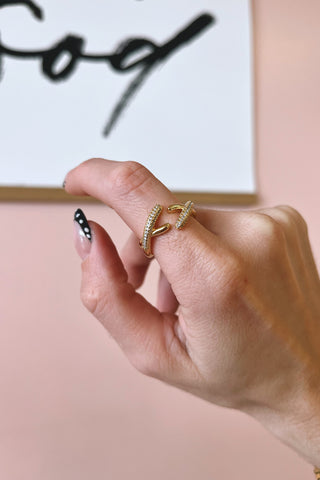 GD Crystal Ring - Boutique EllaPar