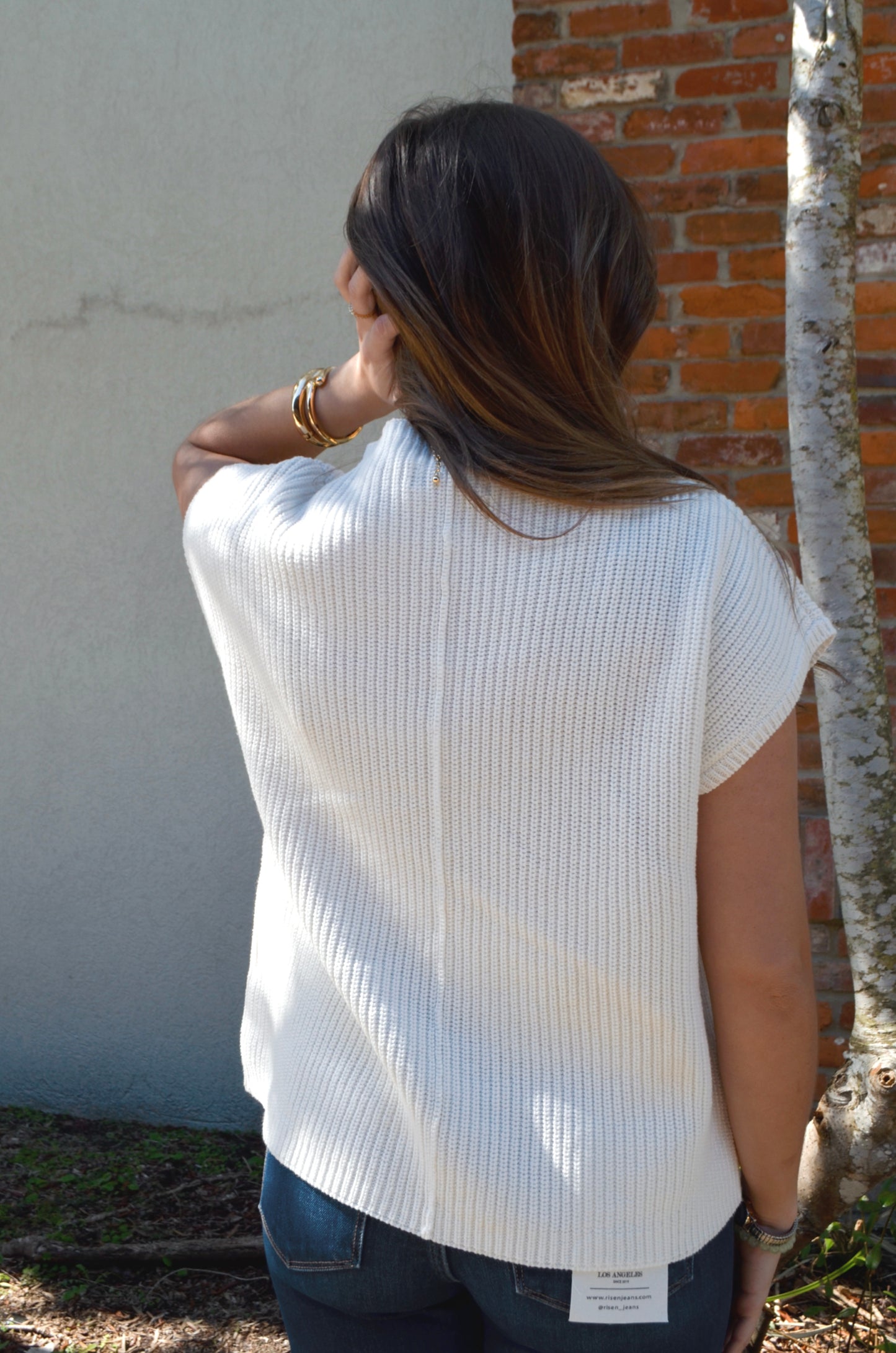 Beckah Sleeveless Sweater - Boutique EllaPar