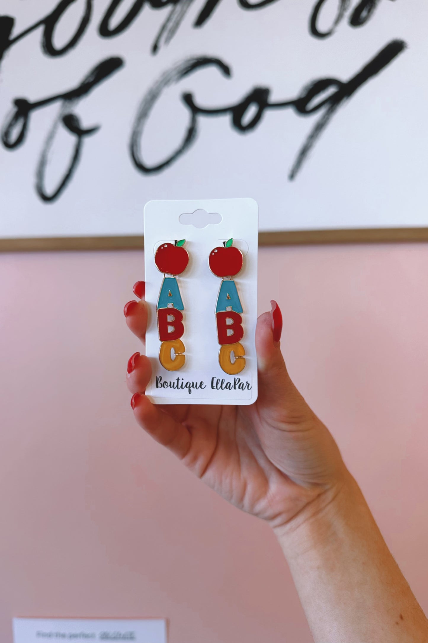 ABC's Earrings