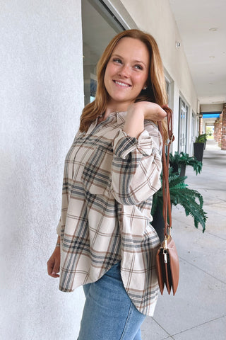 Parker Plaid Button-Down
