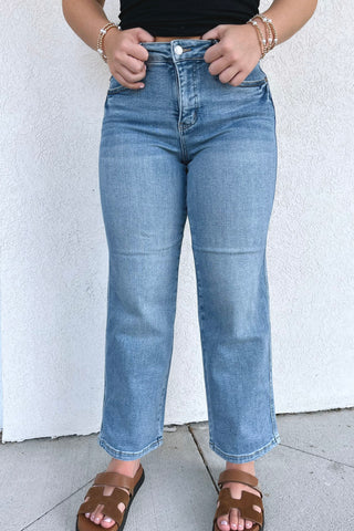 Petite Straight-Leg Jean