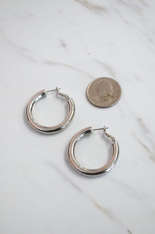 14K Loren Hoops - Boutique EllaPar