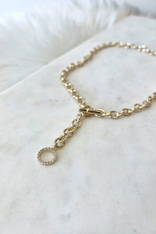 GD Y Necklace - Boutique EllaPar