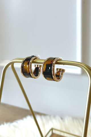 Tatum Tort Hoops - Boutique EllaPar