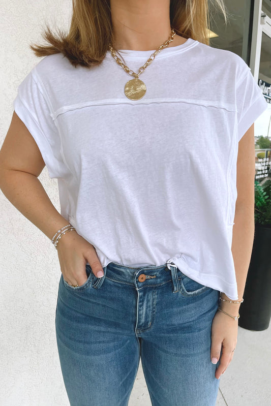 Marley Muscle Tee - Boutique EllaPar