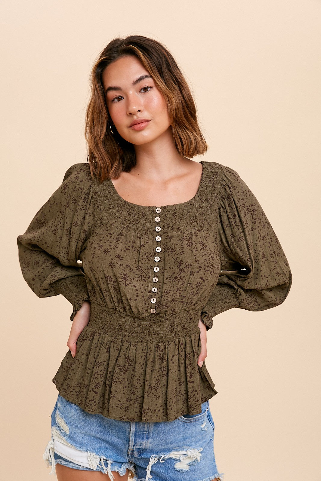 Denise Peasant Top