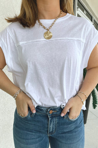 Marley Muscle Tee - Boutique EllaPar