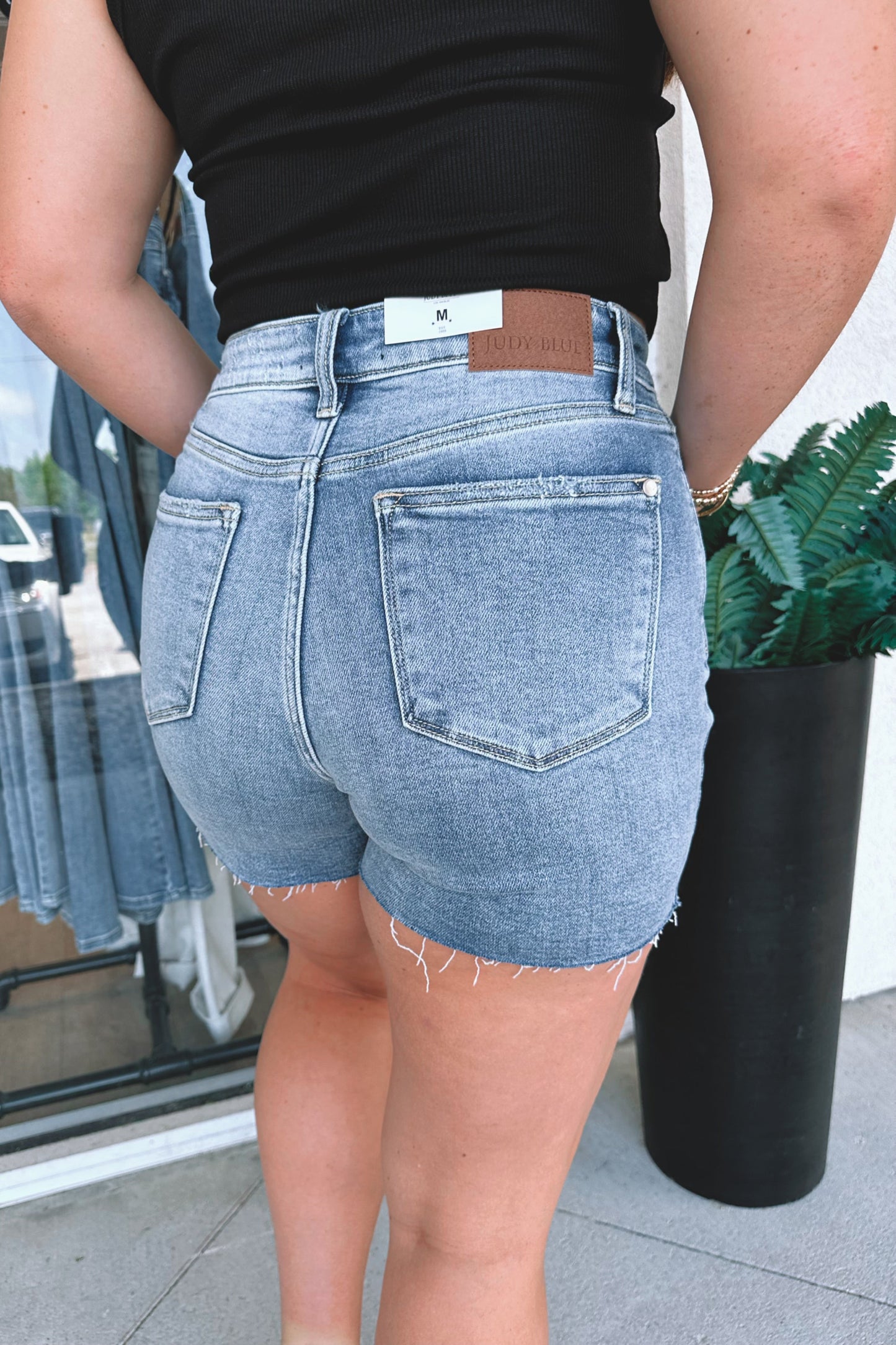 Judy Distressed Shorts