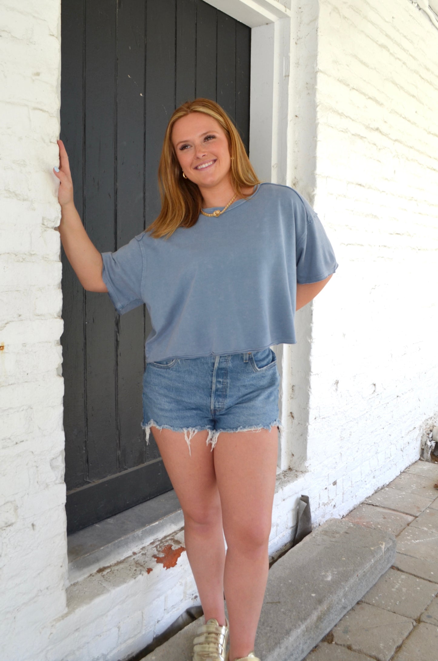 Terry Lounge Tee - Boutique EllaPar