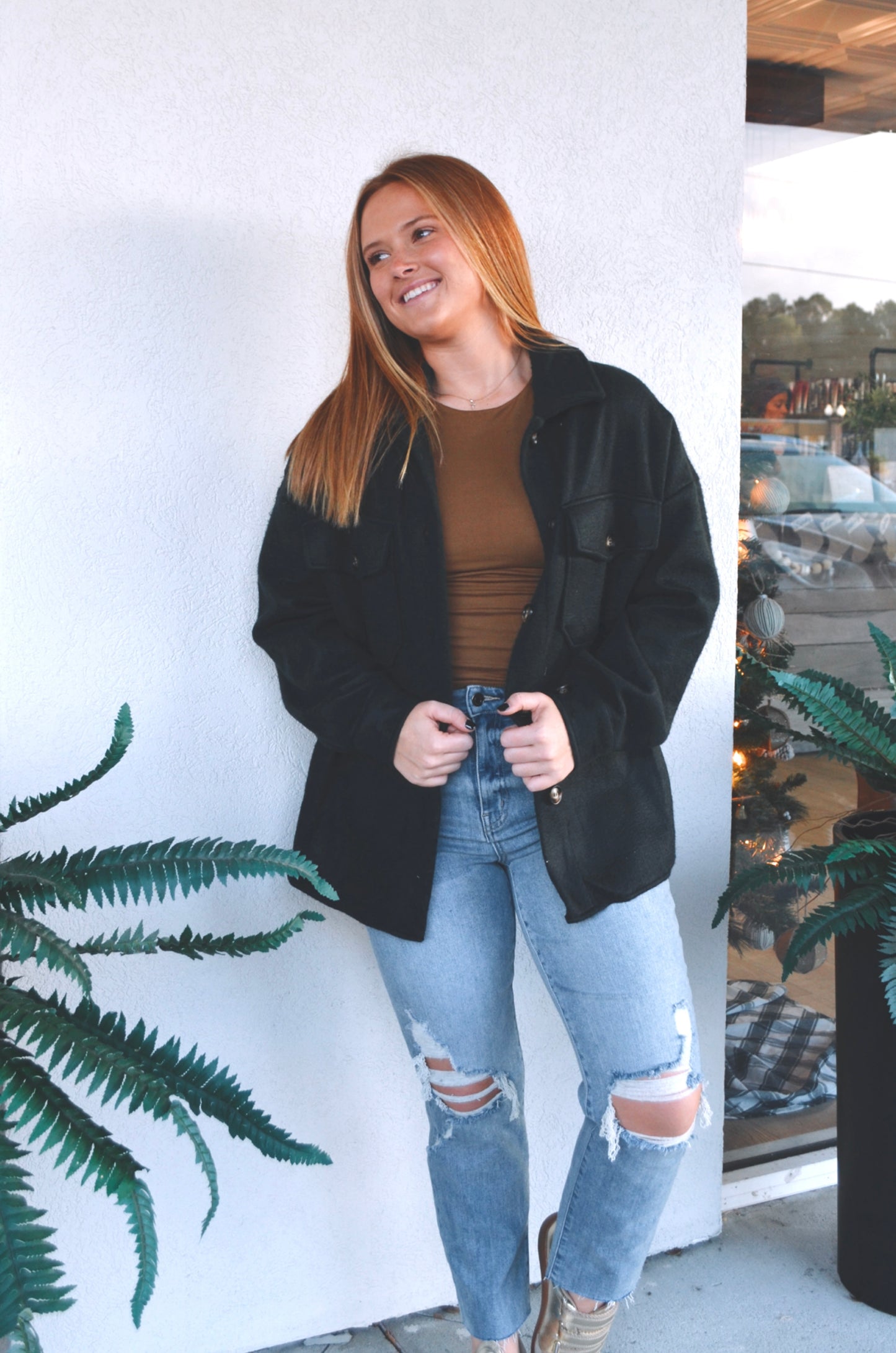 Cozy Button Down Jacket